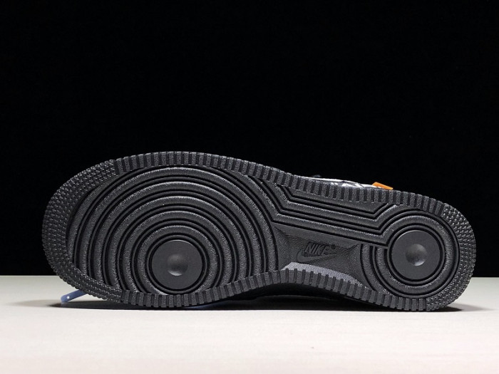 nike air force 1 low ow black white ao4606-001