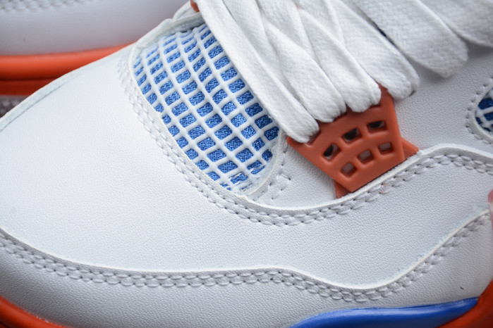 air jordan 4 white/bright crimson-royal blue 308497-171