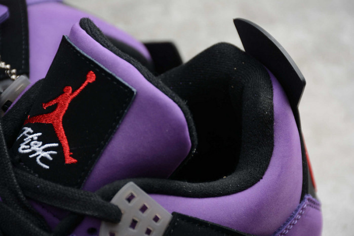 2018 TRAVIS SCOTT X AIR JORDAN 4 “PURPLE”308497-510