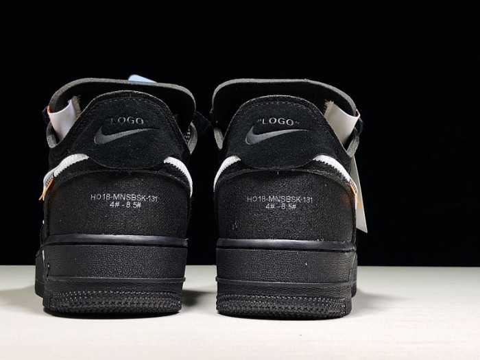 nike air force 1 low ow black white ao4606-001