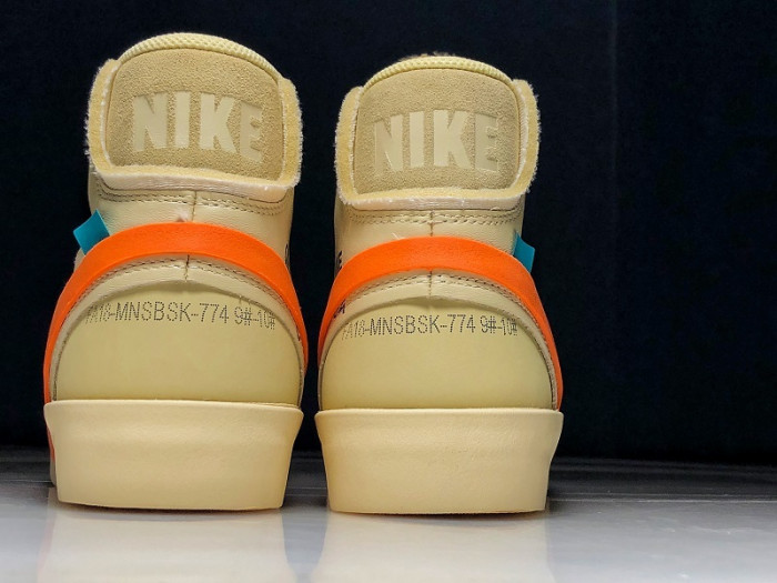 nike blazer mid ow all hallow
