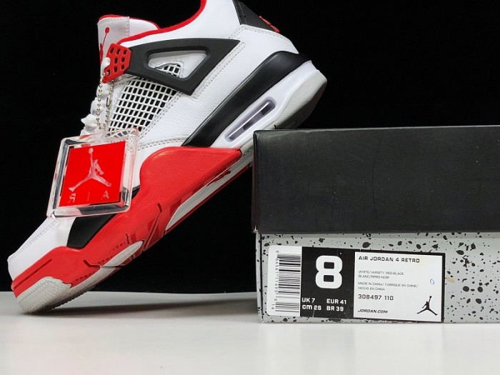 jordan 4 retro fire red (2012) 308497-110