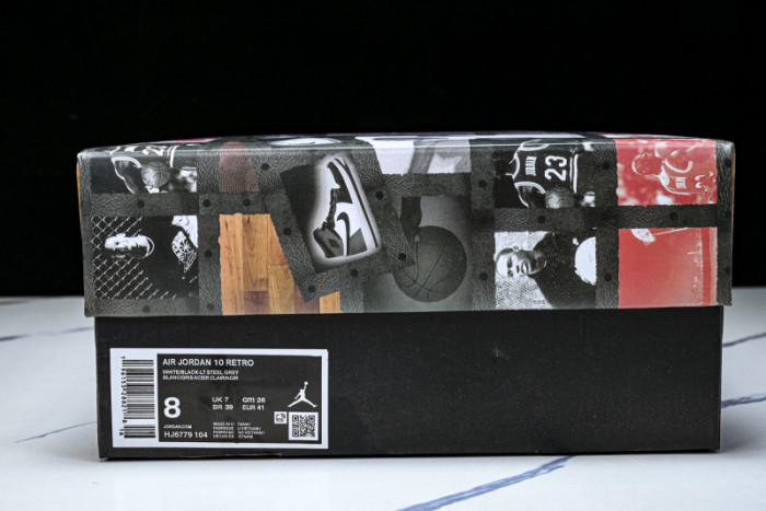 Air Jordan 10 “Steel” HJ6779-104