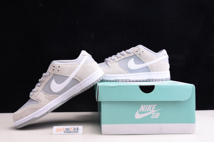 nike sb dunk low summit white wolf grey ar0778-110