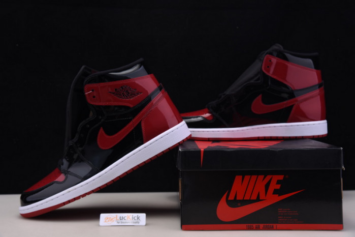 air jordan 1 high og “bred patent” 555088-063