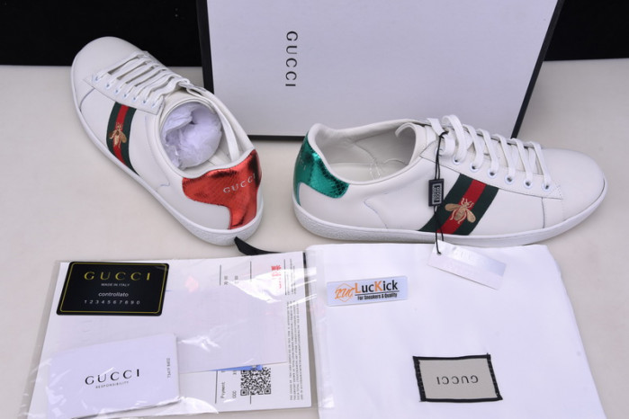 gc ace embroidered low-top sneaker 688-13