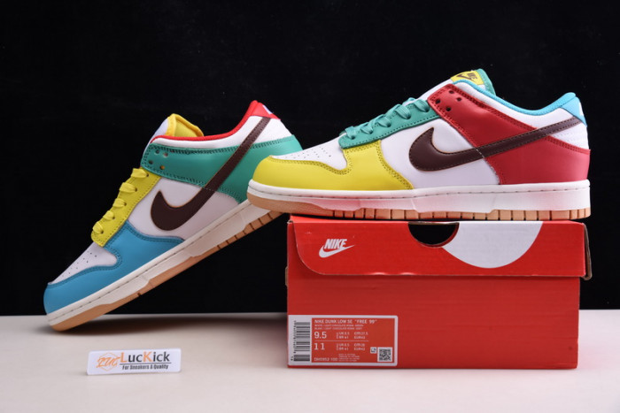 nike dunk low free 99 black dh0952-100