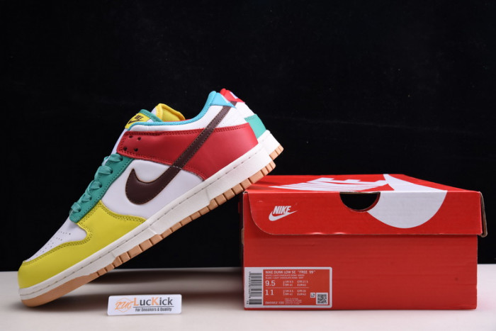 nike dunk low free 99 black dh0952-100