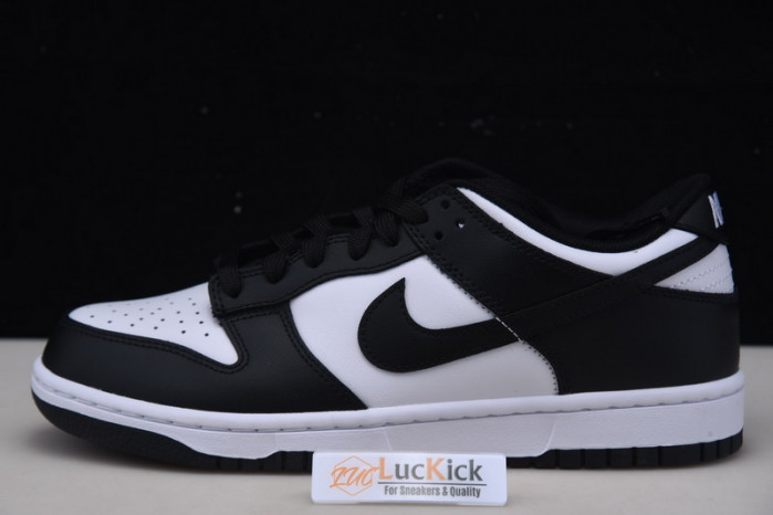 nike dunk low retro white black (2021) dd1391-100