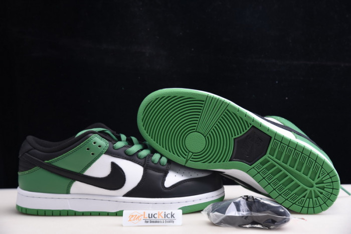 nike sb dunk low classic green bq6817-302