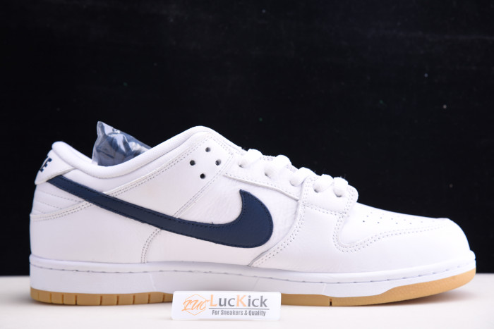 nike sb dunk low orange label white navy cz2249-100