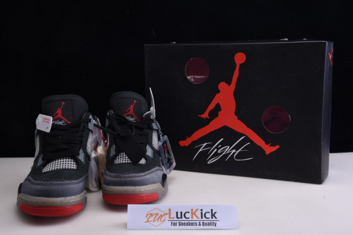 jordan 4 ow x air jordan 4 “bred” cv9388-001