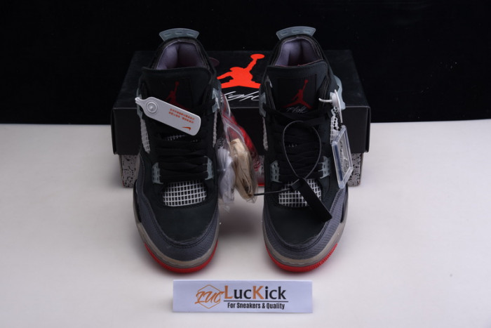 jordan 4 ow x air jordan 4 “bred” cv9388-001