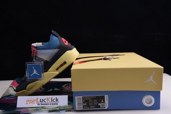 jordan 4 retro union off noir dc9533-001