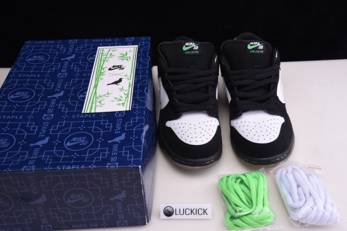 nike sb dunk low staple panda pigeon bv1310-013