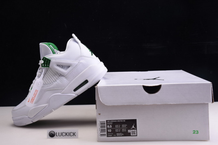 jordan 4 retro metallic green ct8527-113