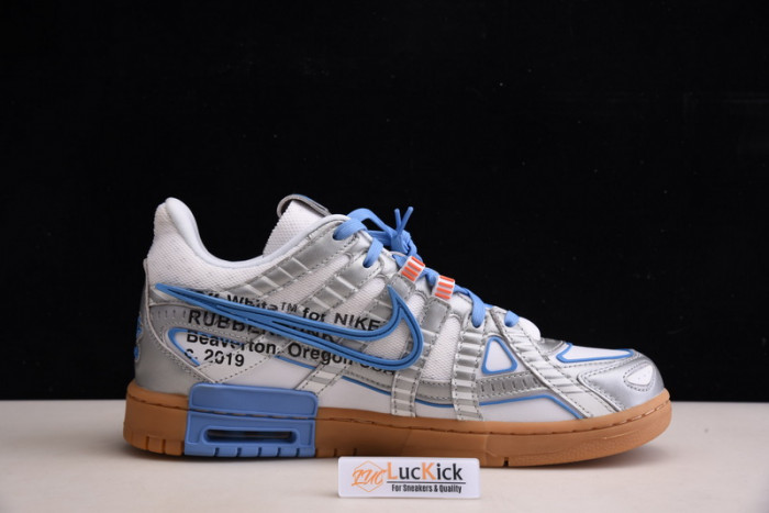 nike air rubber dunk ow unc cu6015-100