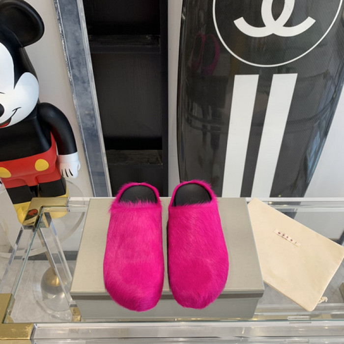 ma slide white fussbett sabot loafers   mar-006