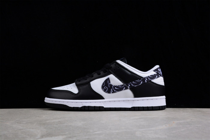nike dunk low “black paisley”  dh4401-100