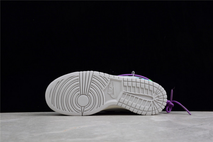 nike dunk low off-white lot 47 - dm1602-125