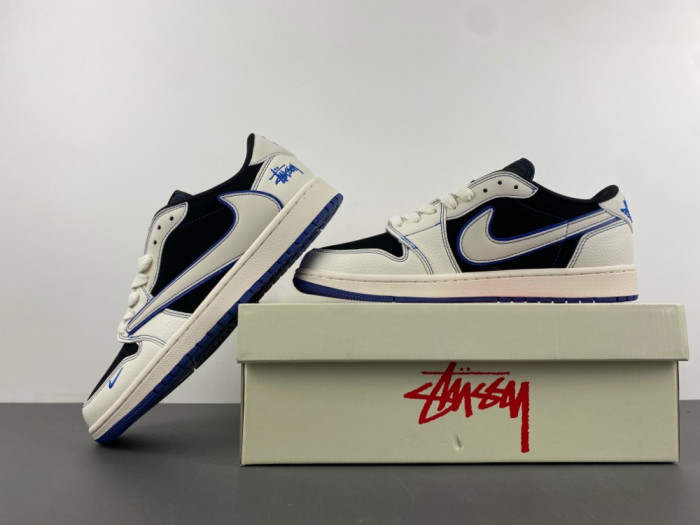 Fragment x Travis Scott x Air Jordan 1 Low x Supreme SJ2068-127