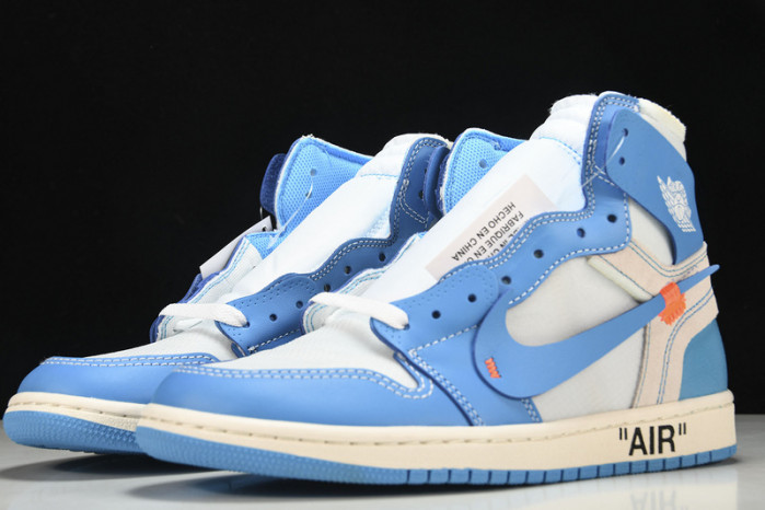 Jordan 1 Retro High OW University Blue AQ0818-148