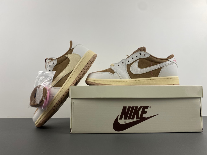 travis scott x air jordan 1 low og  dm7866-106