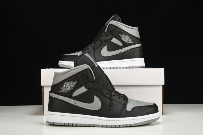 air jordan 1 mid“shadow” bq6472-007