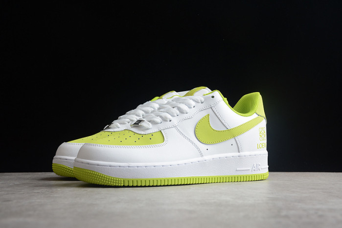 nike air force 1 07 low white lime green af1234-002