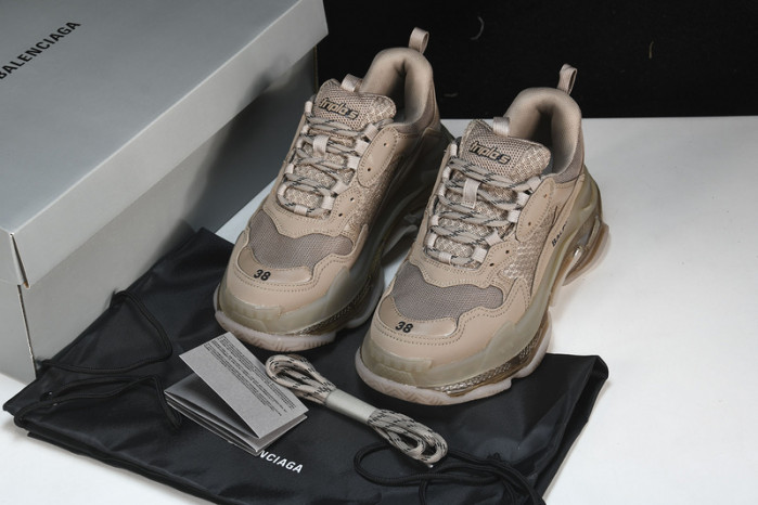 balenga triple s black clear sole    btsbcs-029