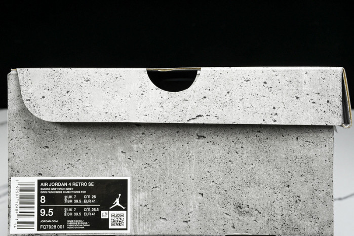 air jordan 4  ”smoke grey” fq7928-001
