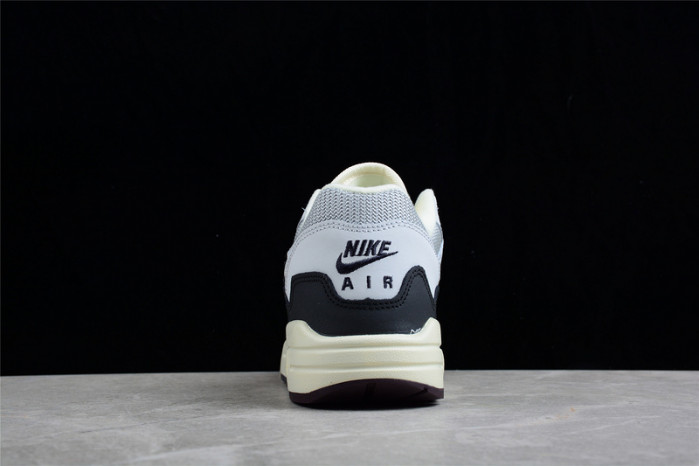 patta x nike air max 1 black white grey dh1348-002