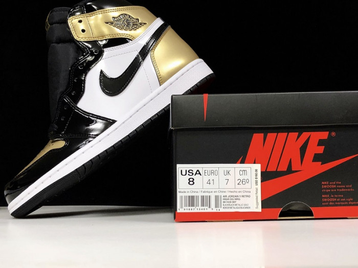 air jordan 1 retro high og nrg complexcon “top 3 gold” 861428-001