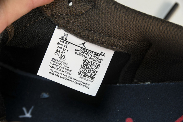 Jordan 1 Retro Low OG SP Travis Scott CQ4277-001