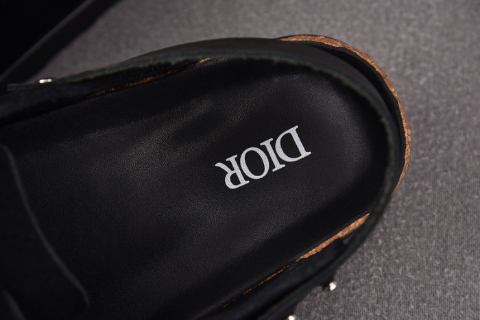 DIOR x Birkenstock Tokio (Black) BNSE-07