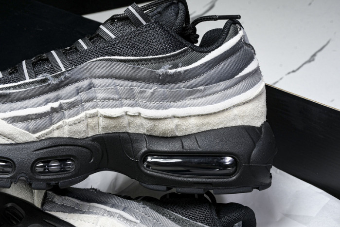 Air Max 95 Comme Des Garcons Black Grey CU8406-101