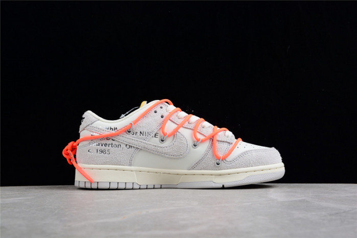 nike dunk low off-white lot 11 - dj0950-108