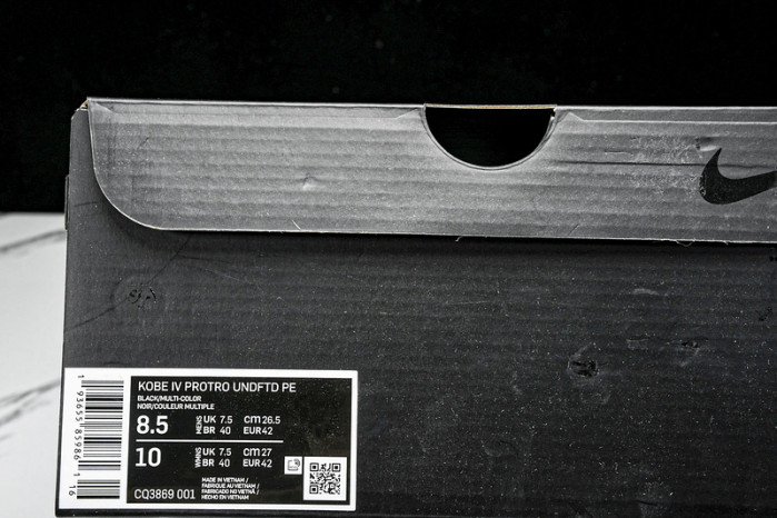 nike kobe  4 protro cq3869-001