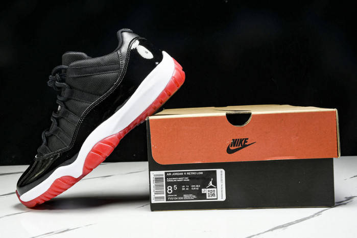 Air Jordan 11 Low “Bred” FV5104-006