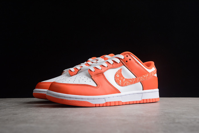 nike dunk low essential paisley pack orange (w)  dh4401-103