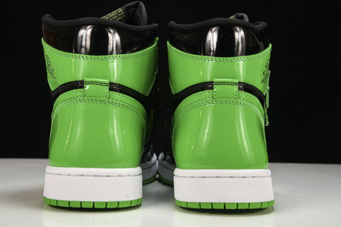 jordan 1 retro high pine green black   555088--030