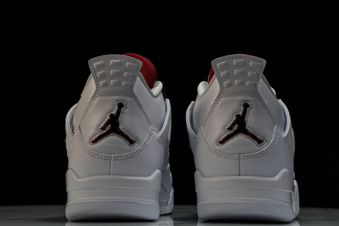 Jordan 4 Retro "White University Red" CT8527-112