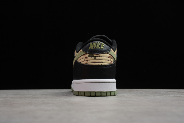 nike dunk low crazy camo  dh0957-001