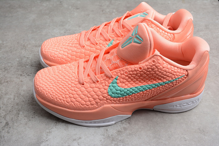 nike kobe 6 protro think pink  green  cw2190-600