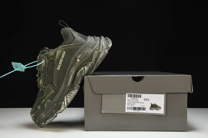 balenga triple s black clear sole    btsbcs-023