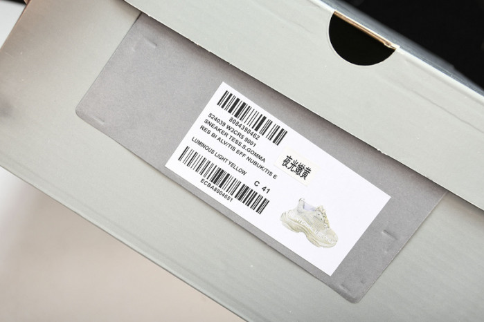 balenga triple s black clear sole    btsbcs-027