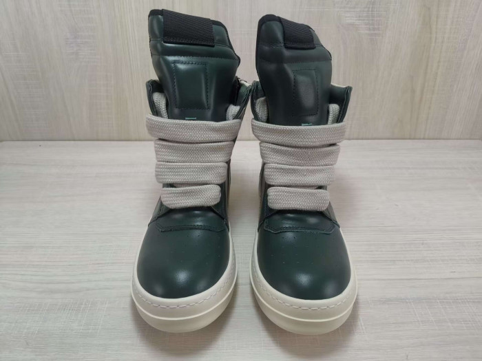 rick owen.s sneaker ro-087（green color）