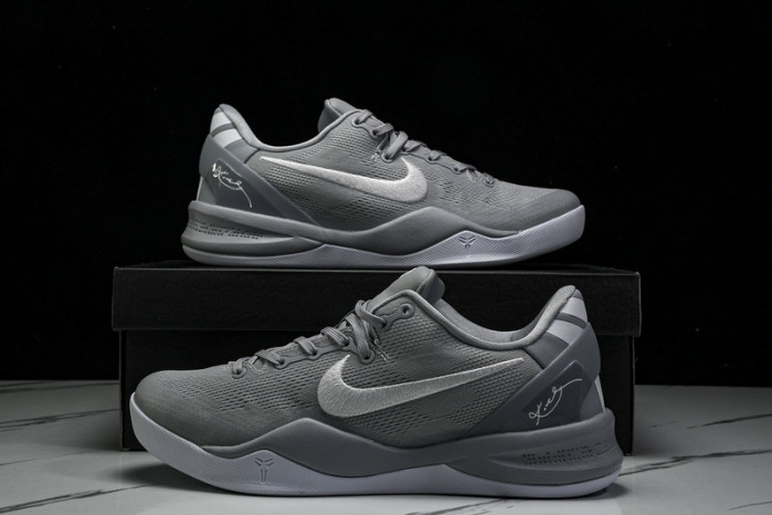 nike zoom kobe 8  “wolf grey”  hf9550-002
