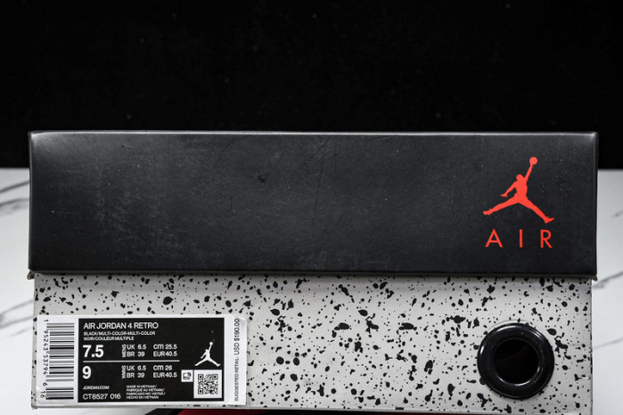 Jordan 4 Retro Red Thunder CT8527-016