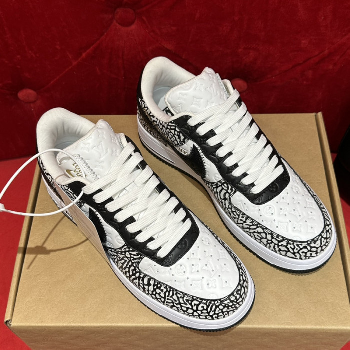 lou vuit sci-fi sneakers& nike air force 1  lvs&naf-002